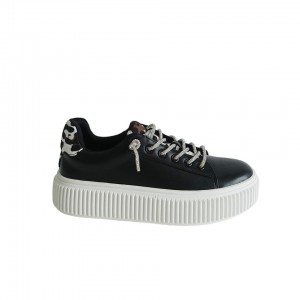 Trendy Women's Rhinestone Lace-up Sneakers for Everyday Wear