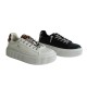 Trendy Women's Rhinestone Lace-up Sneakers for Everyday Wear