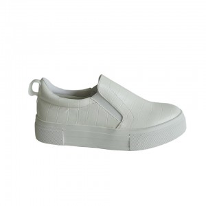Stylish Women's Elastic Loafer Sneakers with Back Loop Design