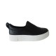 Stylish Women's Elastic Loafer Sneakers with Back Loop Design